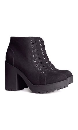 h and m platform ankle boots - Google Search