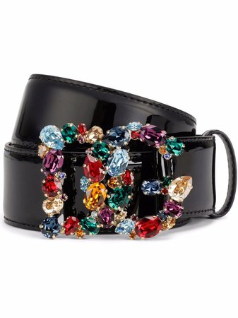 Dolce & Gabbana logo-buckle Leather Belt - Farfetch