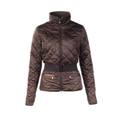 (1) Horze Crescendo Women's Amelia Quilted Jacket in Dark Brown – Saratoga Saddlery & International Boutiques
