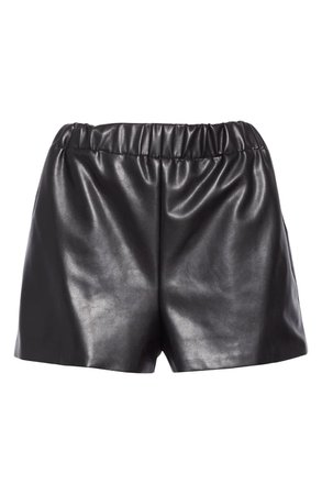 Tibi Faux Leather Shorts | Nordstrom