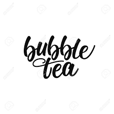 bubble tea text