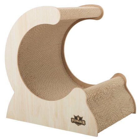 Shop Cat Scratching Post- Wood and Cardboard Scratcher by PETMAKER - On Sale - Overstock - 18806648