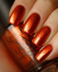 orange bronze nail polish - Google Search