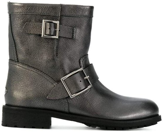 Youth biker boots
