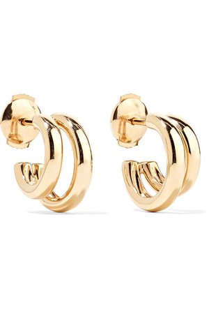 Pomellato | 18-karat rose gold hoop earrings | NET-A-PORTER.COM