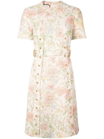 Gucci Floral Print Dress | Farfetch.com