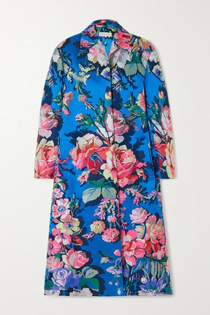 Dries Van Noten | Ruberta floral-jacquard coat | NET-A-PORTER.COM