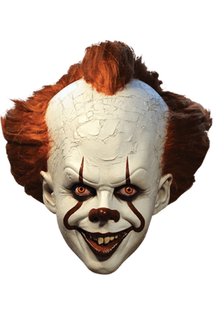 Halloween IT - Pennywise Latex Deluxe Mask TOT's Officially Licensed IN STOCK | eBay