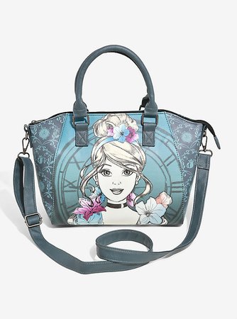 Loungefly Disney Cinderella Watercolor Satchel Bag