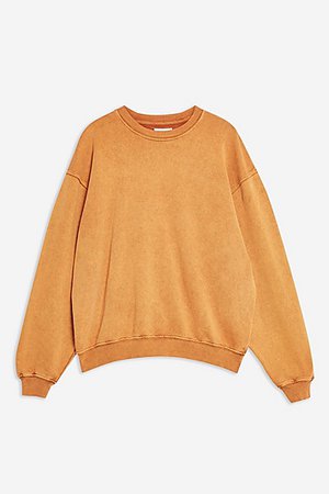 Stonewash Sweatshirt - Hoodies & Sweats - Clothing - Topshop USA