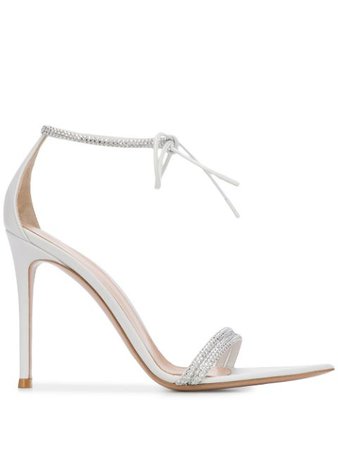 Gianvito Rossi Montecarlo crystal-embellished Sandals - Farfetch