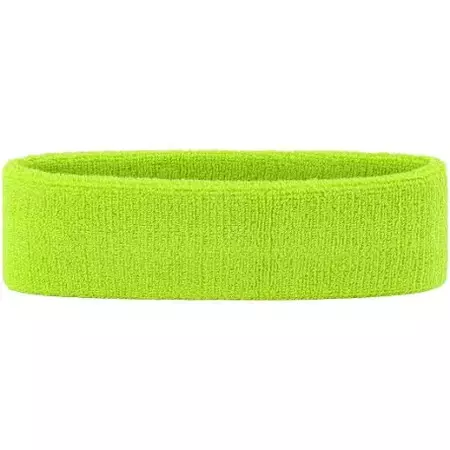 lime green sweatband - Google Search