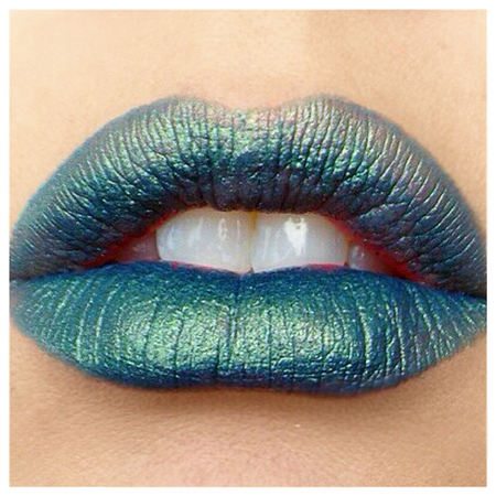 blue and green lipstick - Google Search