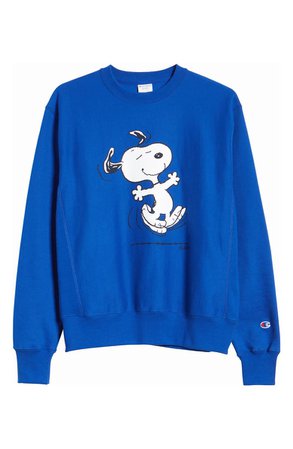 Champion x Peanuts® Dancing Snoopy Graphic Sweatshirt (Nordstrom Exclusive) | Nordstrom