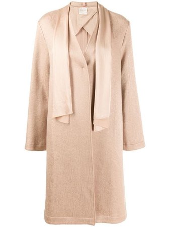 FORTE FORTE sash single breasted coat ($846-423)
