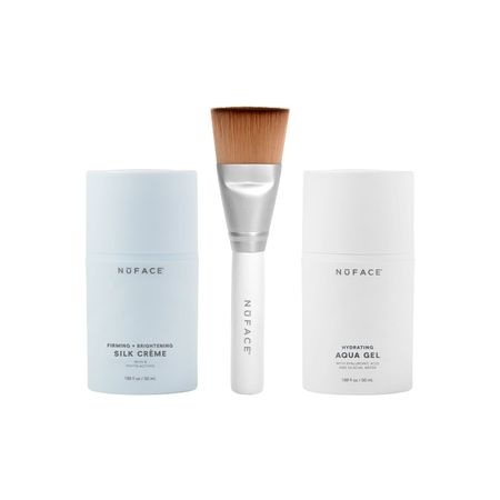 Supercharged Skin Trio | Gel, Creme + Brush Skincare Set – NuFACE