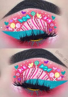 cute pastel makeup