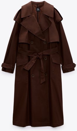 brown trench