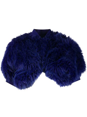 Comme Des Garçons Pre-Owned 1989 Faux Fur Bolero Vintage | Farfetch.Com