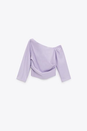 FAUX LEATHER TOP | ZARA France