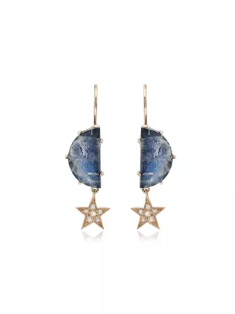Andrea Fohrman Crescent Diamond Earrings - Farfetch