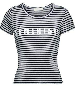 Sabine Striped Stretch-modal T-shirt