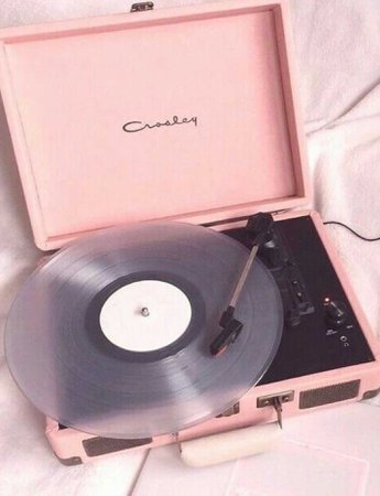 pink vinyl player