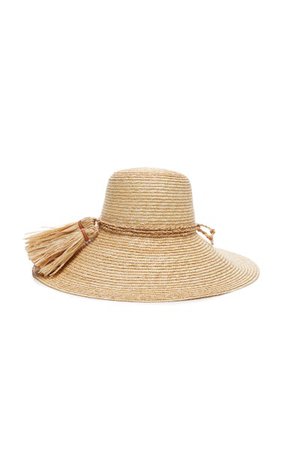 Re-Rope Tasseled Straw Hat By Lola Hats | Moda Operandi