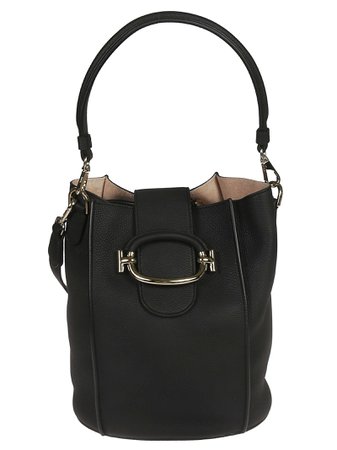 Tods Double T Ring Bucket Bag