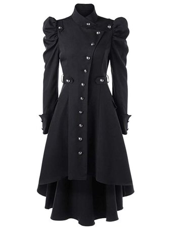 Beebeauty Gothic Vintage Womens Steampunk Victorian Long Trench Coat Jacket: Amazon.ca: Clothing & Accessories