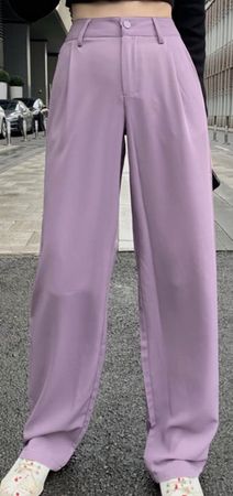 violet pants