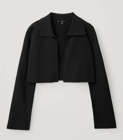 mini black blazer