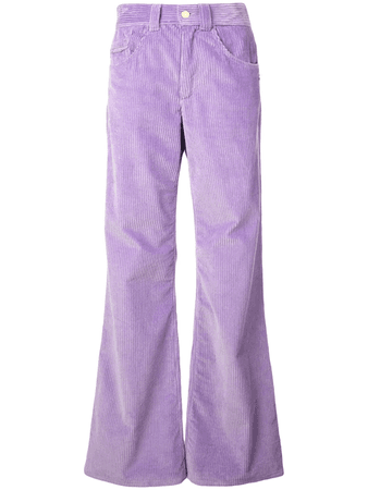 Marc Jacobs The Flared Jean In Purple | ModeSens