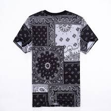 black bandanna shirt - Google Search