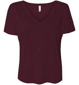 women v neck t shirt maroon - Google Shopping