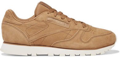 Classic Suede Sneakers - Camel