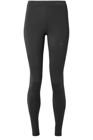 Nike | Pro Hyperwarm perforated stretch leggings | NET-A-PORTER.COM