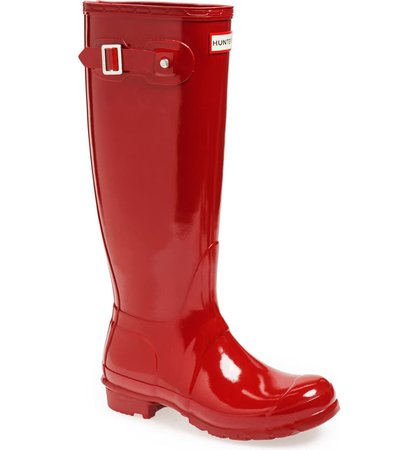 Hunter Original High Gloss Waterproof Boot (Women) | Nordstrom