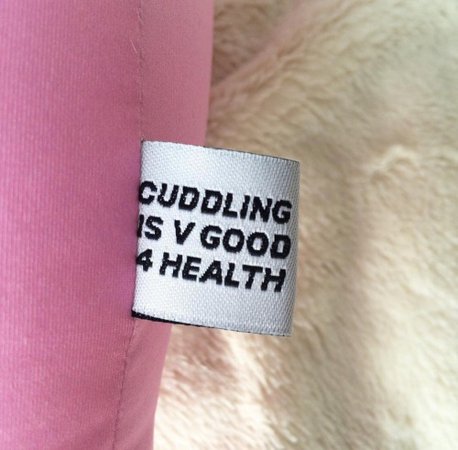 cuddling is v good 4 health