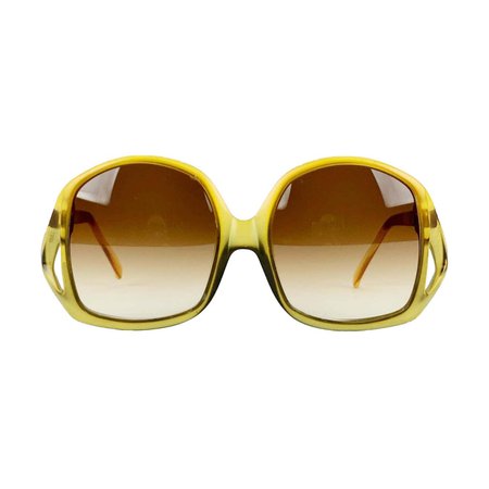 Christian Dior Vintage Oversized Sunglasses Mod. 30 Optyl 57-15 130mm For Sale at 1stDibs