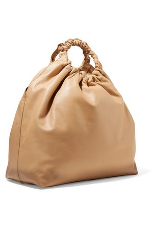 The Row | Double Circle XL leather tote | NET-A-PORTER.COM