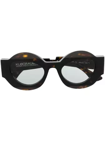Kuboraum X22 Tinted Sunglasses - Farfetch