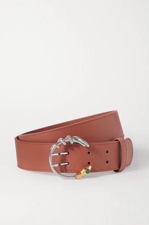 Chloé | Roy leather waist belt | NET-A-PORTER.COM