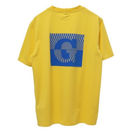 PLACES+FACES x GUESS JEANS U.S.A. PF S/S REFLECTIVE GFX T-SHIRT / B249 : GOLD RUSH YELLOW