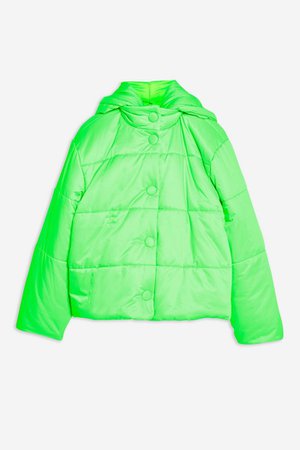 **Nylon Padded Puffer Jacket by Topshop Boutique | Topshop