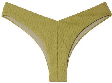 Fella - Chad Textured Bikini Briefs - Sage green