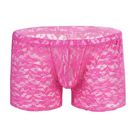 Pink Lace Boxers