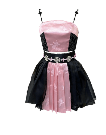Misung Hanbok | Pink and Black Modern Hanbok (Dei5 edit)