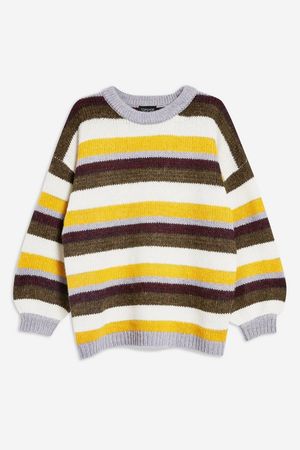 Multi Stripe Jumper - Sweaters & Knits - Clothing - Topshop USA