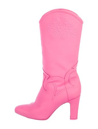Moschino Couture Mid-Calf Cowboy Boots - Shoes - WM921478 | The RealReal